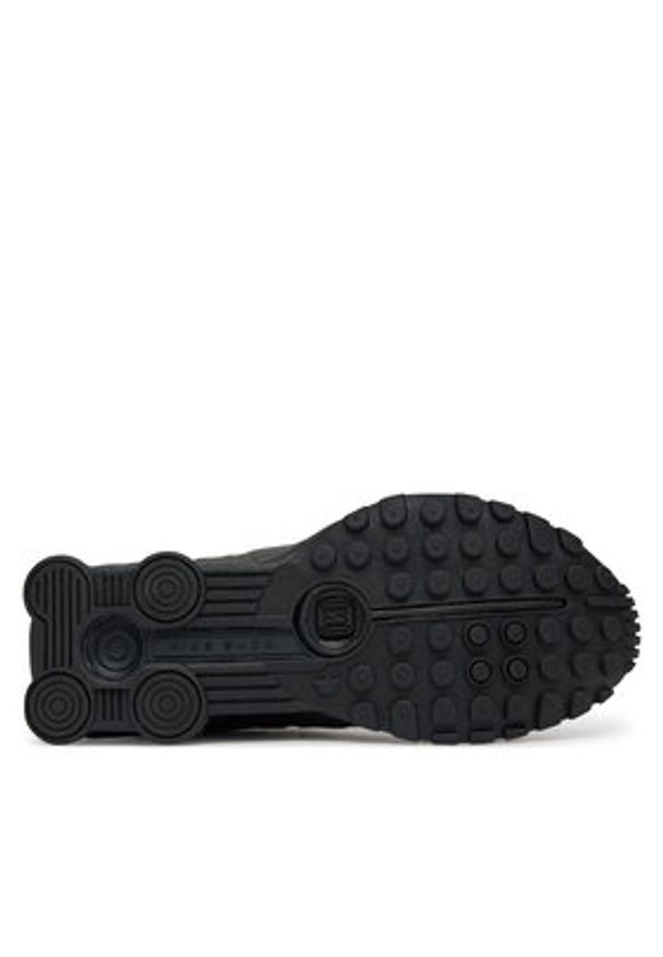 Nike Sneakersy Shox R4 HQ1988 Czarny. Kolor: czarny. Materiał: syntetyk