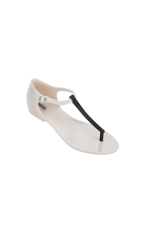 melissa - Sandały Melissa Honey III AD Beige Black, Beż/Czarny, Guma. Kolor: beżowy. Materiał: tworzywo sztuczne. Sezon: lato. Obcas: na obcasie. Wysokość obcasa: średni