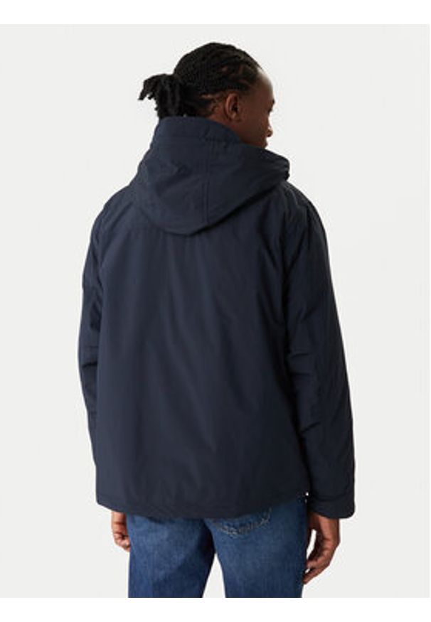 TOMMY HILFIGER - Tommy Hilfiger Kurtka przejściowa MW0MW42563 Granatowy Regular Fit. Kolor: niebieski. Materiał: syntetyk