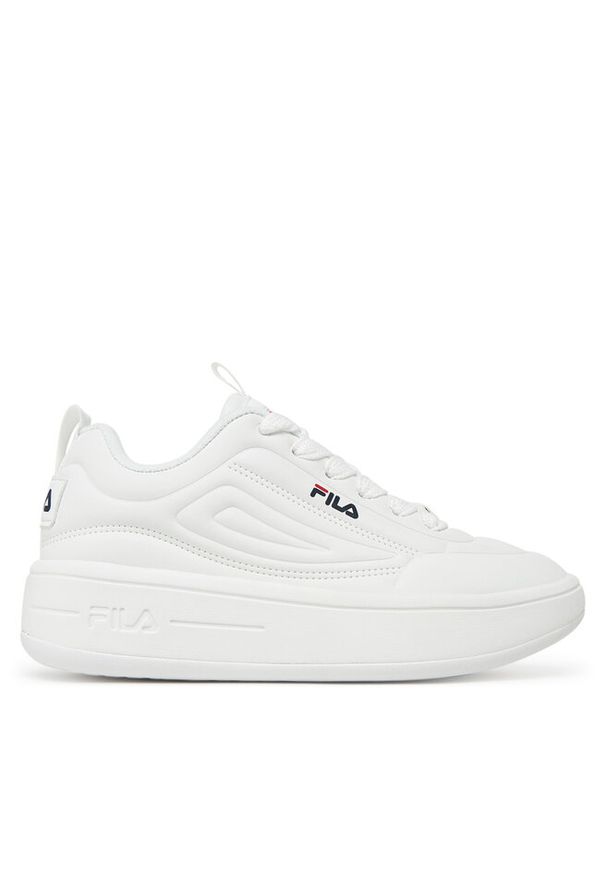 Sneakersy Fila. Kolor: biały