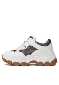 Guess Sneakersy Brecky3 FLPBR3 FAL12 Biały. Kolor: biały. Materiał: skóra #2
