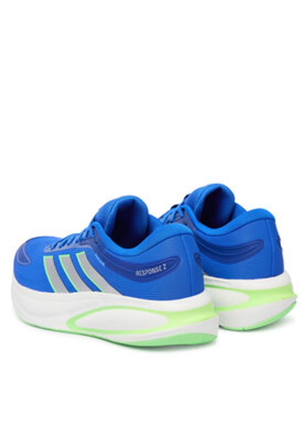 Adidas - adidas Buty do biegania Response 2 M KJ1756 Niebieski. Kolor: niebieski. Materiał: materiał