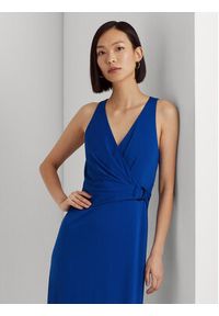 Lauren Ralph Lauren Sukienka wieczorowa 253903052001 Niebieski Slim Fit. Kolor: niebieski. Styl: wizytowy #3
