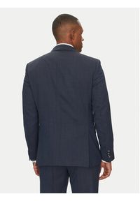 BOSS Garnitur H-Huge 50540776 Granatowy Slim Fit. Kolor: niebieski. Materiał: syntetyk #4