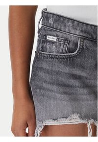 Guess Jeans Szorty jeansowe W6GDZ8 D6572 Szary Regular Fit. Kolor: szary. Materiał: bawełna #5