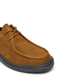 Calvin Klein Półbuty Apron Lace Up Nb HM0HM01636 Brązowy. Kolor: brązowy. Materiał: nubuk, skóra #6