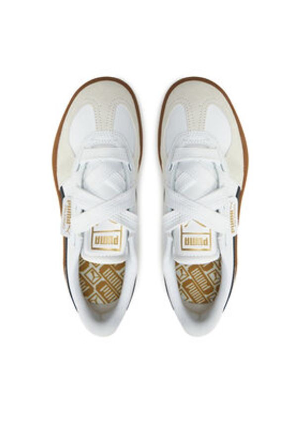 Puma Sneakersy Palermo Wide Lace 40210901 Biały. Kolor: biały. Materiał: zamsz, skóra