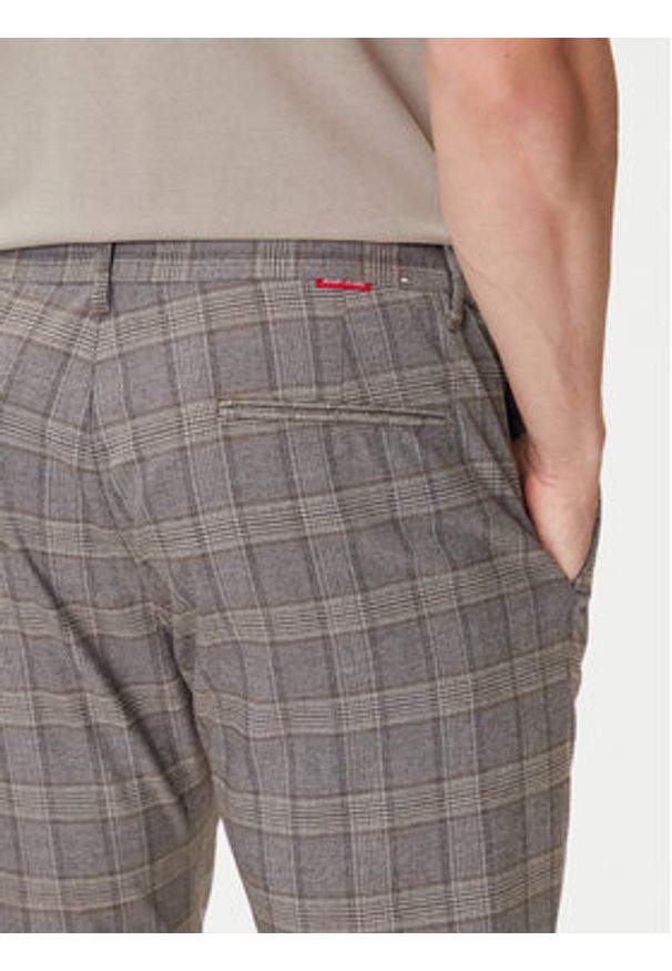 JOOP! Jeans Spodnie materiałowe 15 JJF-81Maxton 30047667 Beżowy Modern Fit. Kolor: beżowy. Materiał: wiskoza