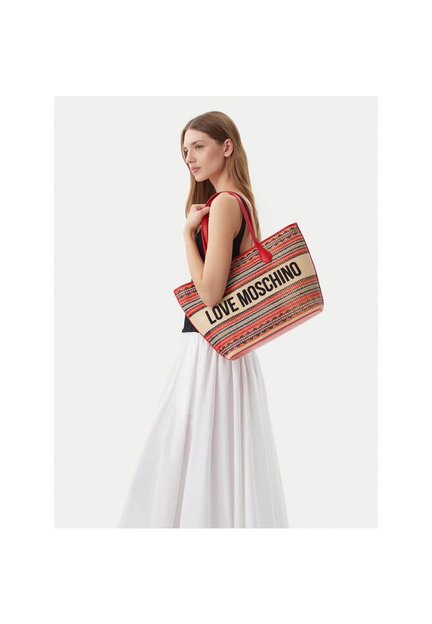 Love Moschino - Torebka LOVE MOSCHINO. Wzór: kolorowy