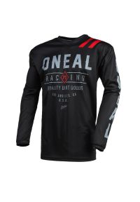 O'NEAL - Jersey rowerowy mtb O'neal Element DIRT black/gray. Kolor: szary, wielokolorowy, czarny. Materiał: jersey. Sport: kolarstwo #1