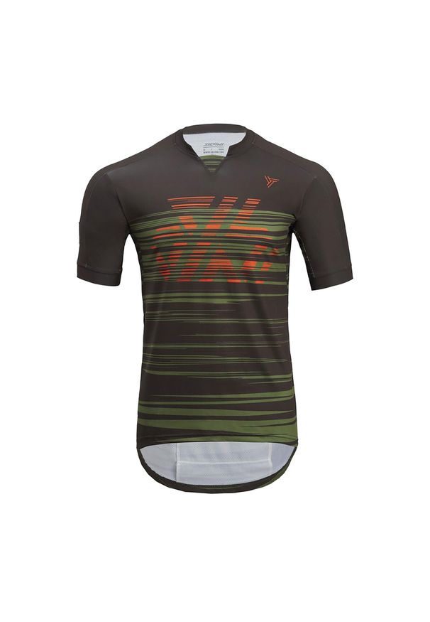 Silvini - Koszulka rowerowa męska SILVINI Gallo. Kolor: wielokolorowy, zielony, brązowy, pomarańczowy. Sport: kolarstwo