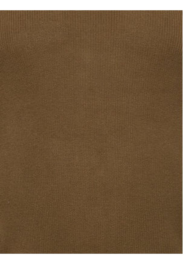 Blend Sweter 20714336 Brązowy Regular Fit. Kolor: brązowy. Materiał: bawełna