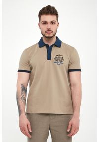 Aeronautica Militare - Polo męskie z haftem AERONAUTICA MILITARE. Typ kołnierza: polo. Wzór: haft #3