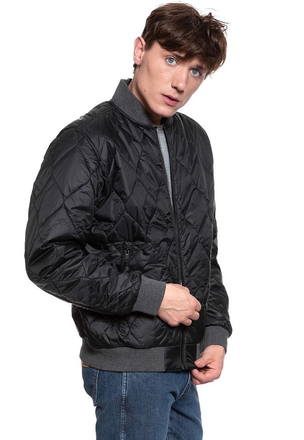 Wrangler - KURTKA WRANGLER BOMBER JACKET BLACK W4A6Y8100 112129075