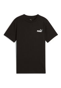 Koszulka Puma Ess 2 Color Small No. 1 Logo Tee B, Dzieci. Kolor: czarny. Materiał: bawełna, materiał