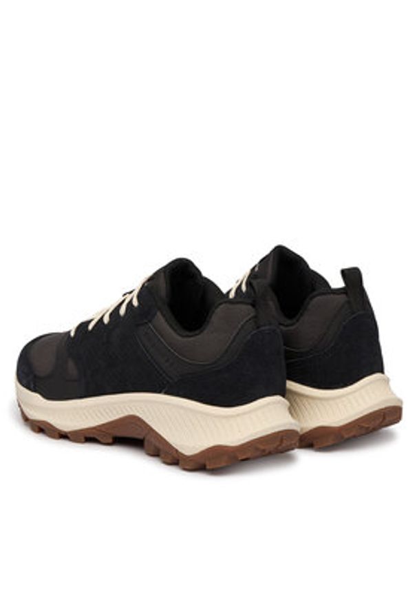 Merrell Trekkingi Tempo Sol J038725 Czarny. Kolor: czarny. Materiał: zamsz, skóra. Sport: turystyka piesza