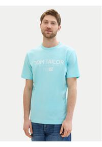 Tom Tailor T-Shirt 1041871 Niebieski Regular Fit. Kolor: niebieski. Materiał: bawełna #3