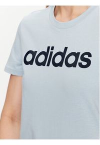 Adidas - adidas T-Shirt Essentials Slim Logo T-Shirt IM2832 Niebieski Slim Fit. Kolor: niebieski. Materiał: bawełna #7