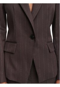 Marella Marynarka Fasto 2625046201 Brązowy ciemny Regular Fit. Kolor: brązowy. Materiał: syntetyk #2