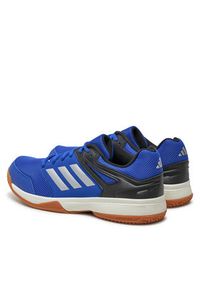 Adidas - adidas Buty halowe Speedcourt IH0577 Niebieski. Kolor: niebieski. Materiał: mesh, materiał