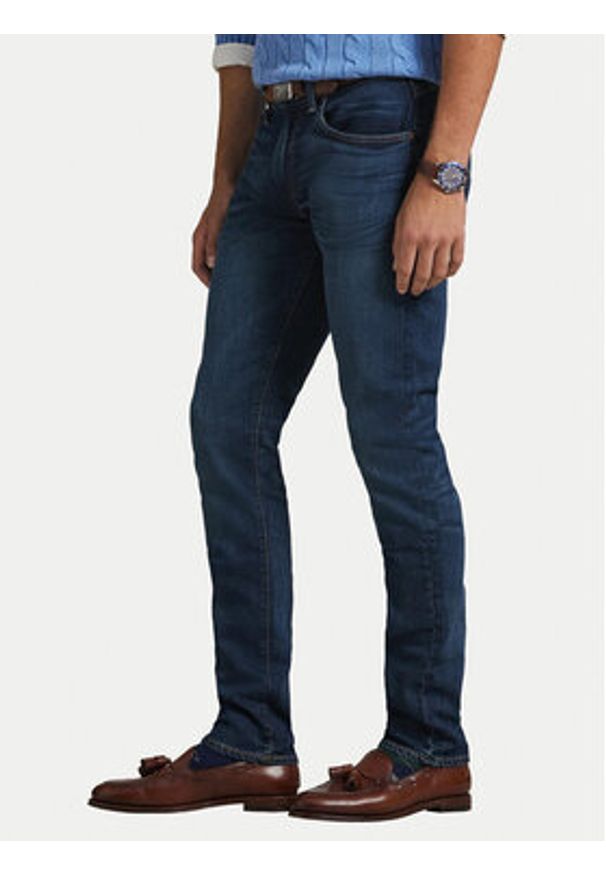 Polo Ralph Lauren Jeansy 710982150001 Niebieski Slim Fit. Kolor: niebieski