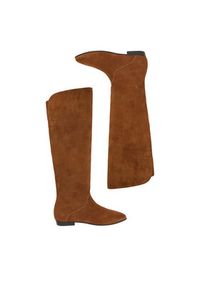 Badura Kozaki EO-CELIA-60504-25 Brązowy. Kolor: brązowy. Materiał: zamsz, skóra #6