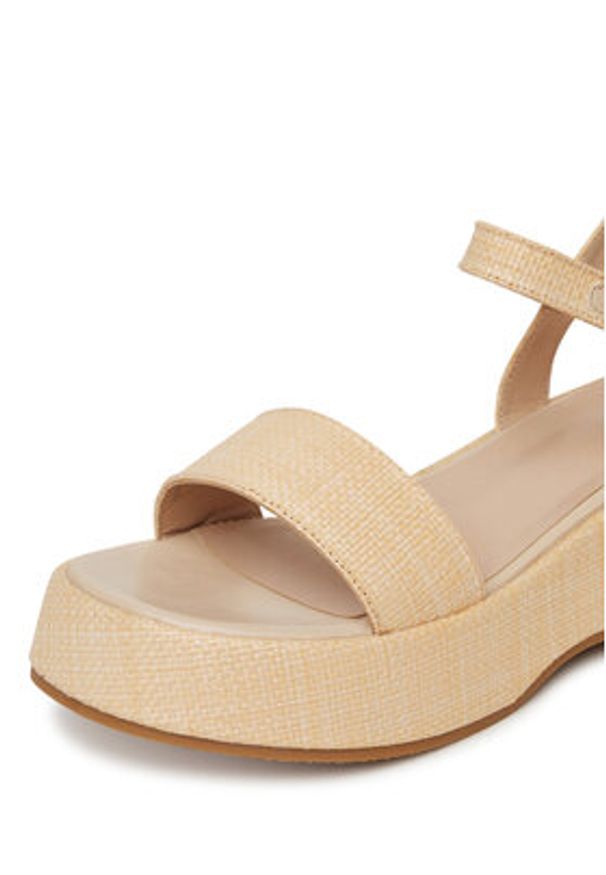 DeeZee Sandały DXJ220515 Beżowy. Kolor: beżowy. Materiał: materiał, syntetyk