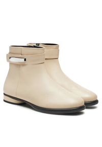 ecco - ECCO Botki Sculpted Lx 22235301378 Beżowy. Kolor: beżowy. Materiał: skóra #5