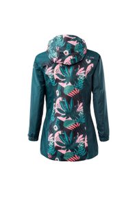 Elbrus - Kurtka Dziecięca Makari Jungle Jacket. Kolor: zielony. Sezon: zima. Sport: narciarstwo