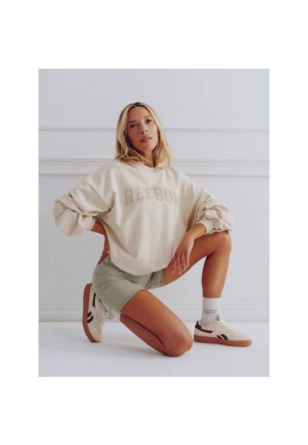 Sneakersy Reebok. Kolor: beżowy