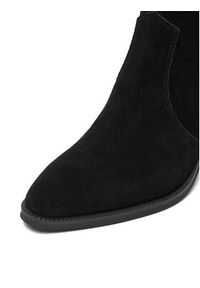 DeeZee Botki 20258-1 Czarny. Kolor: czarny. Materiał: materiał #6