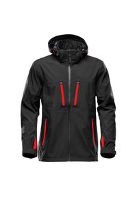 STORMTECH - Męska Kurtka Patrol Soft Shell. Kolor: czerwony, wielokolorowy, czarny