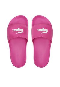 Lacoste Klapki Serve 0.0 7-49CFA0042 Różowy. Kolor: różowy. Materiał: skóra #5