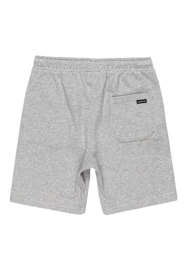 Quiksilver - Spodenki z elastyczną talią EASY DAY. Kolor: szary. Materiał: materiał, poliester, bawełna. Długość: krótkie. Sezon: lato