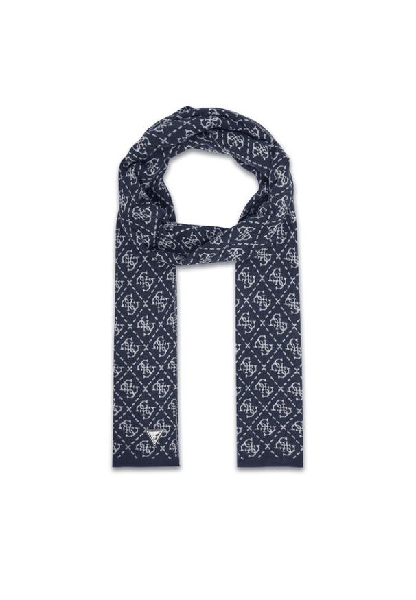 Guess Szalik M5BZ19 Z0442 Granatowy. Kolor: niebieski. Materiał: poliamid, nylon