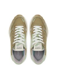 HOFF Sneakersy Xanthos 12517008 Khaki. Kolor: brązowy. Materiał: zamsz, skóra