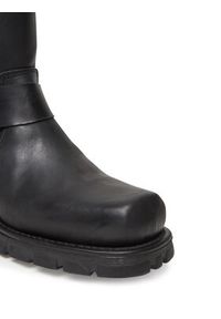 NEW ROCK Kozaki M-7610-S1 Czarny. Kolor: czarny. Materiał: skóra. Styl: rockowy #6