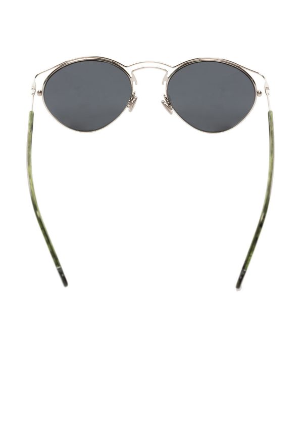 Szare okulary przeciwsłoneczne Dior
