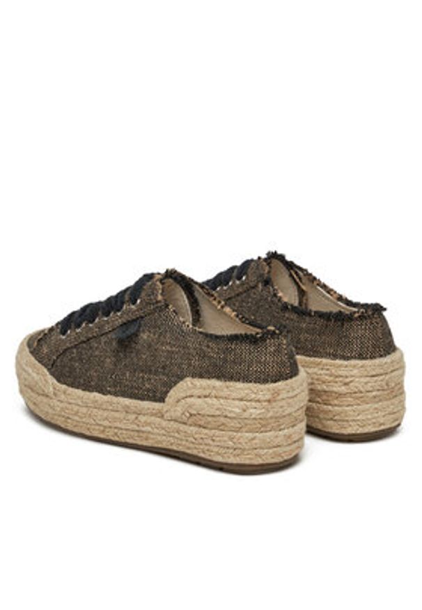 EMU Australia Espadryle Ellery 2.0 W13065 Czarny. Kolor: czarny. Materiał: materiał