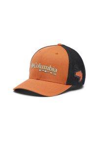 columbia - Czapka z daszkiem damska Columbia PFG Logo Mesh Ball Cap. Kolor: pomarańczowy, żółty, wielokolorowy. Materiał: bawełna, poliester #1