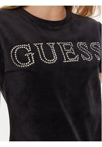 Guess T-Shirt Couture V4BI29 KBXI2 Czarny Regular Fit. Kolor: czarny. Materiał: syntetyk #3