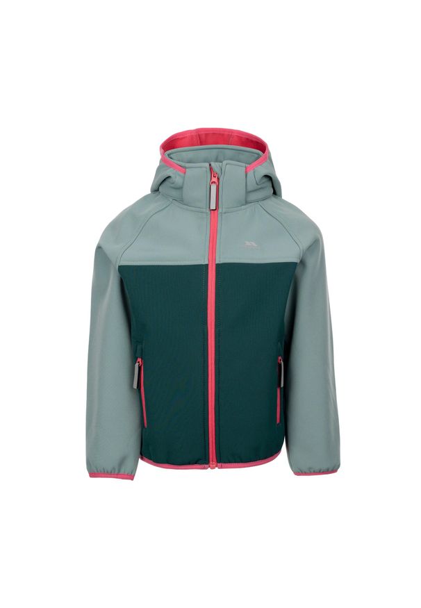 TRESPASS - Kurtka Dziecięca Hanbury Soft Shell. Kolor: niebieski
