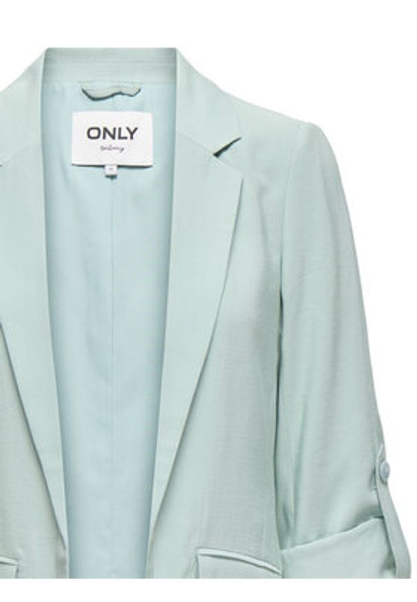 only - ONLY Marynarka Aris 15310839 Zielony Loose Fit. Kolor: zielony. Materiał: wiskoza