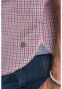 Mustang - MĘSKA KOSZULA MATERIAŁOWA MUSTANG COLLIN CHECK SHIRT 1009557 11735. Materiał: materiał