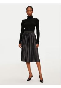 JDY Spódnica plisowana Boa 15206814 Czarny Regular Fit. Kolor: czarny. Materiał: syntetyk #3