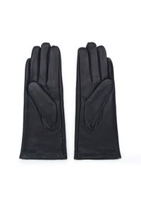 Wittchen - Damskie rękawiczki ze skóry z przeszyciami czarne. Kolor: czarny. Materiał: skóra. Wzór: aplikacja. Sezon: zima. Styl: klasyczny #3