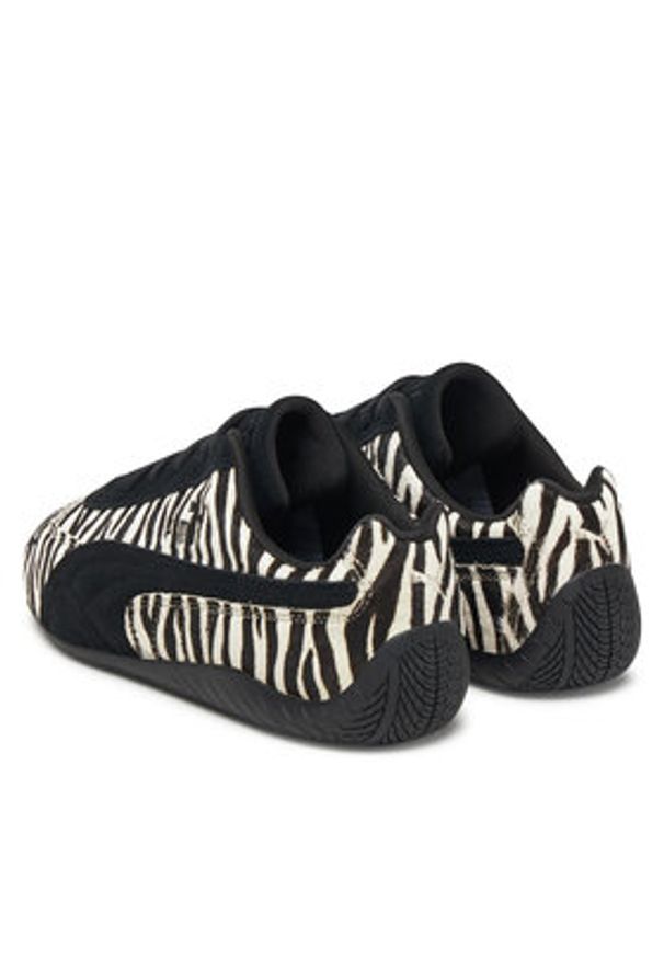 Puma Sneakersy Speedcat Zebra Wns 403356 01 Czarny. Kolor: czarny. Materiał: skóra. Wzór: motyw zwierzęcy