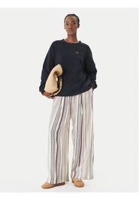 Roxy Bluzka Eastside Midweight ERJKT04381 Czarny Boxy Fit. Kolor: czarny. Materiał: bawełna #2