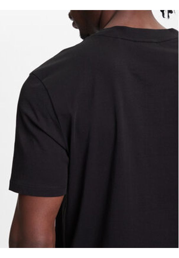Hugo - HUGO T-Shirt Dapusi 50544458 Czarny Regular Fit. Kolor: czarny. Materiał: bawełna