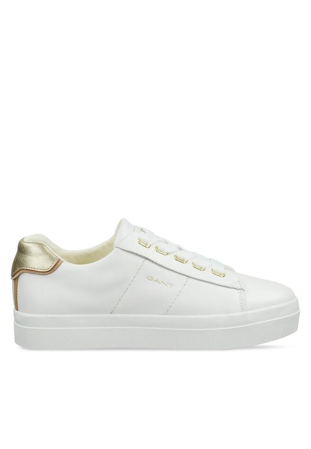 GANT - Sneakersy Gant. Kolor: biały